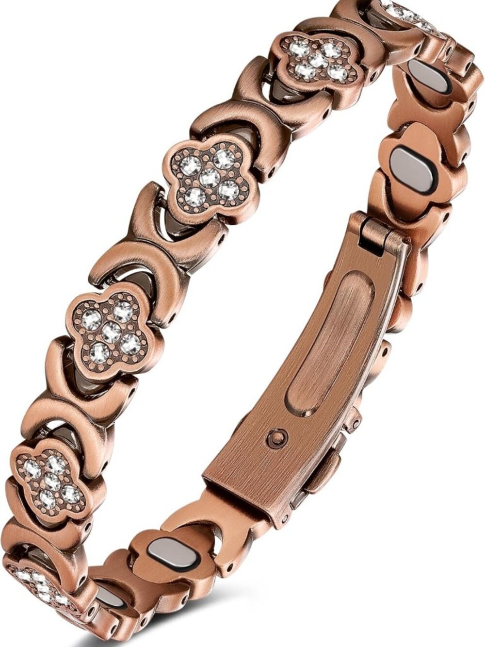 Ultra Strength Magnetic Copper Bracelet for Women - Stylish & Durable Design